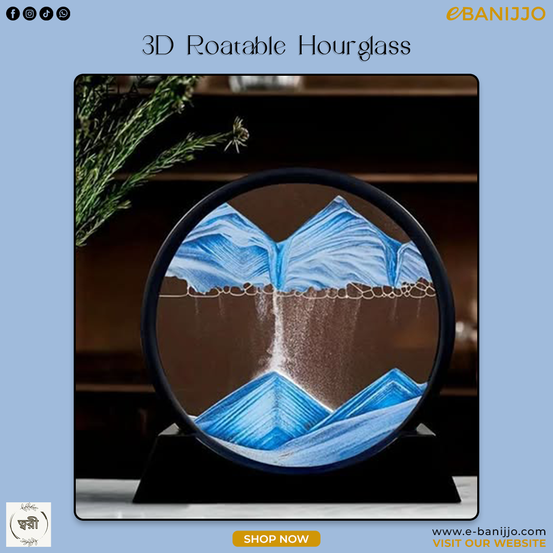 3D roatable hourglass
