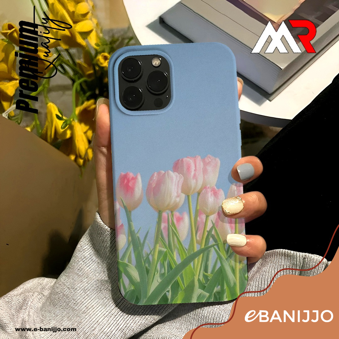 Soft transparent silicone phone case
