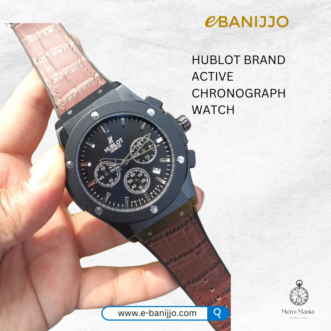 Hublot Brand Active Chronograph Watch