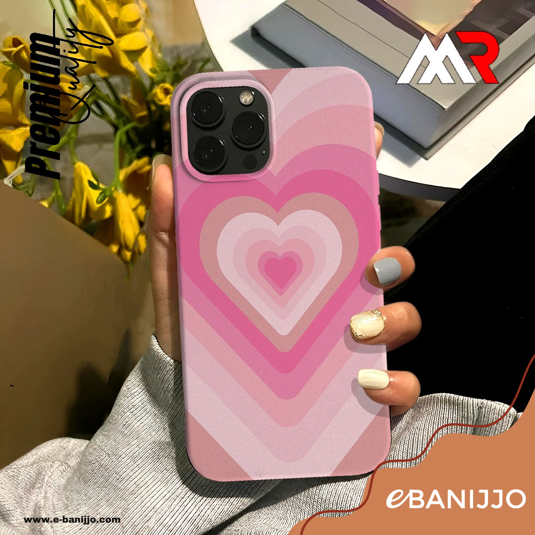 Soft transparent silicone phone case
