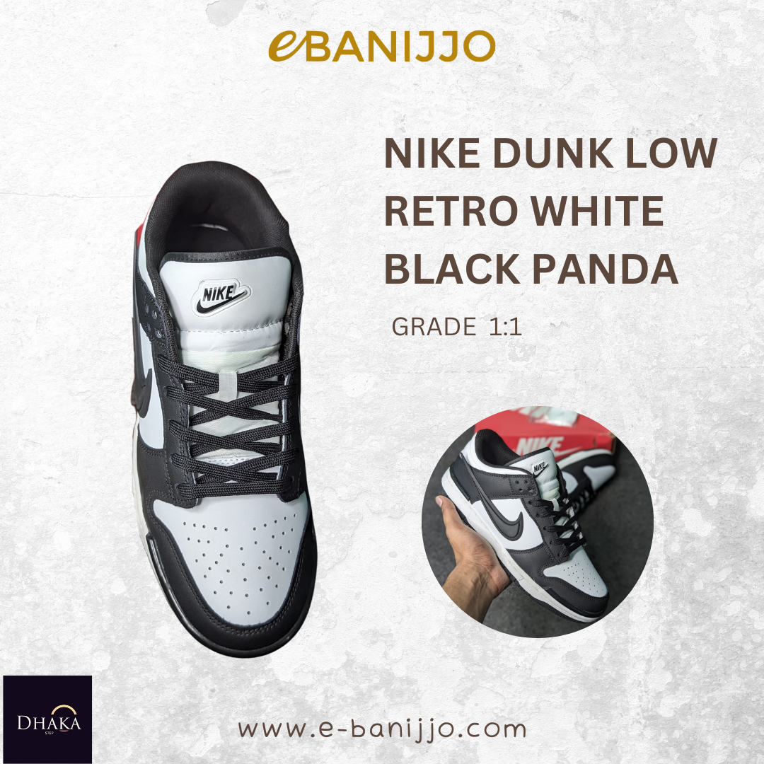 Nike Dunk Low Retro White Black Panda