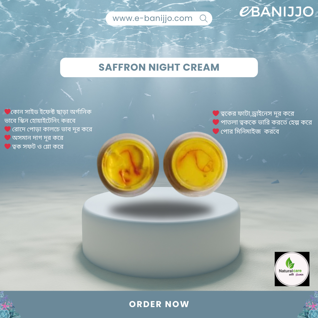 saffron night cream