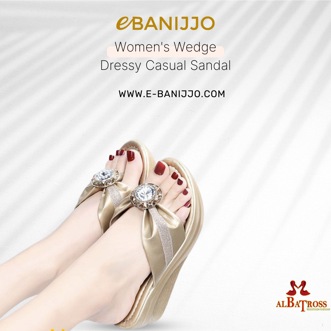 Women's Wedge Dressy Casual Sandal