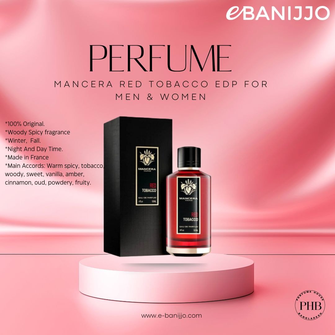 MANCERA RED TOBACCO EDP FOR MEN & WOMEN
