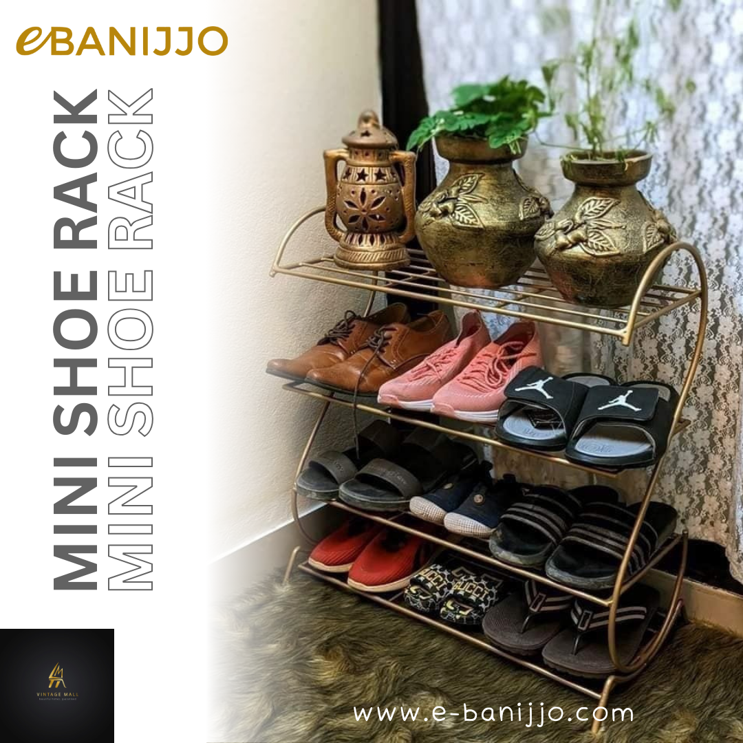 Mini shoe rack