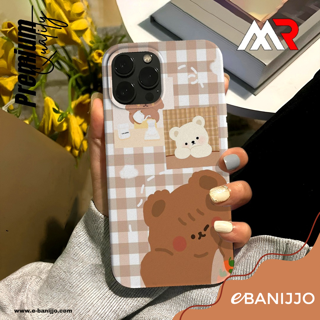 Soft transparent silicone phone case