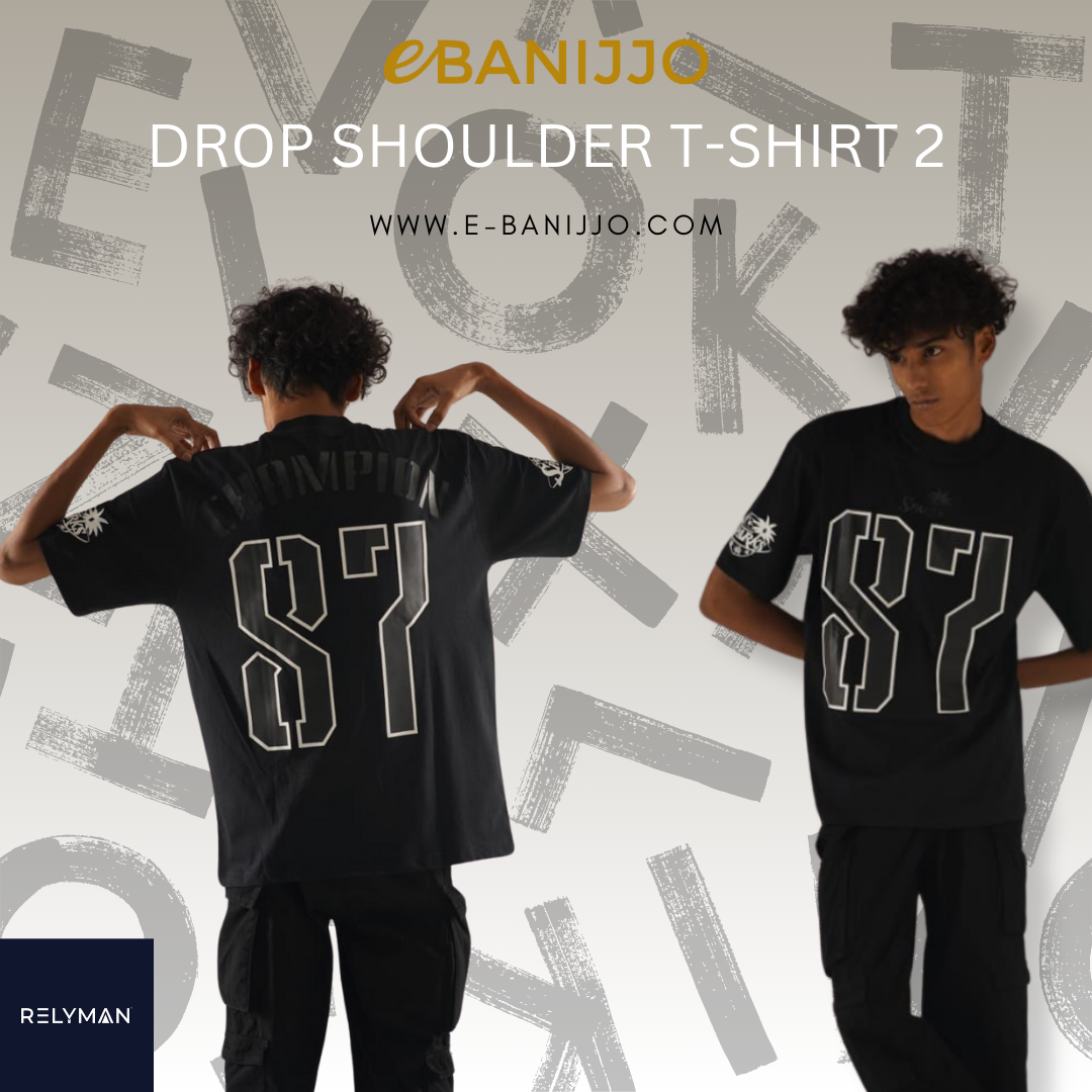 Drop shoulder t-shirt