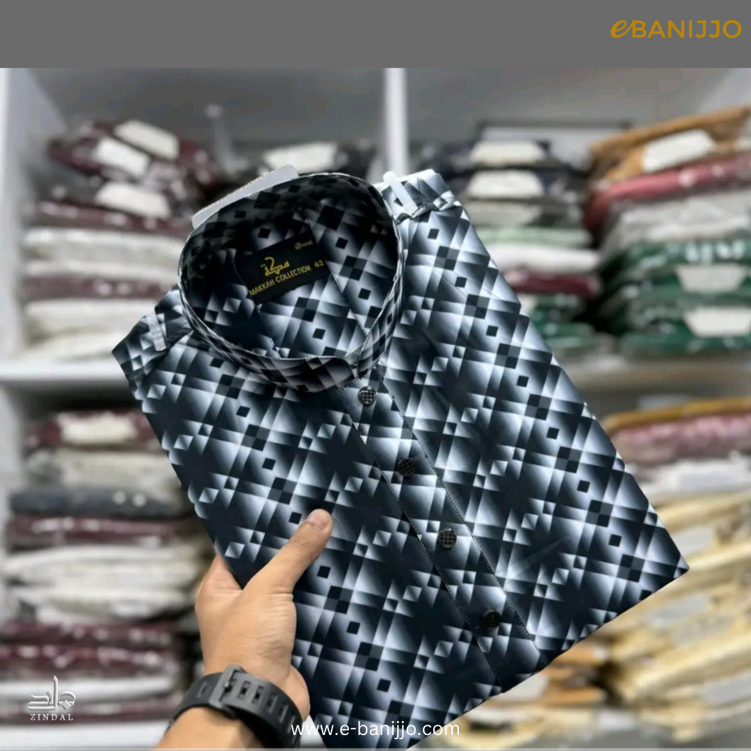 Contrast China Stres Panjabi Collection