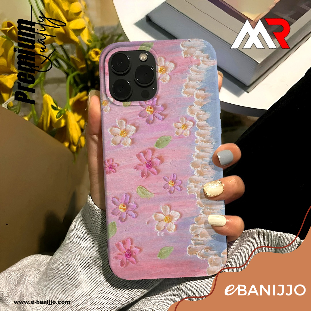Soft transparent silicone phone case