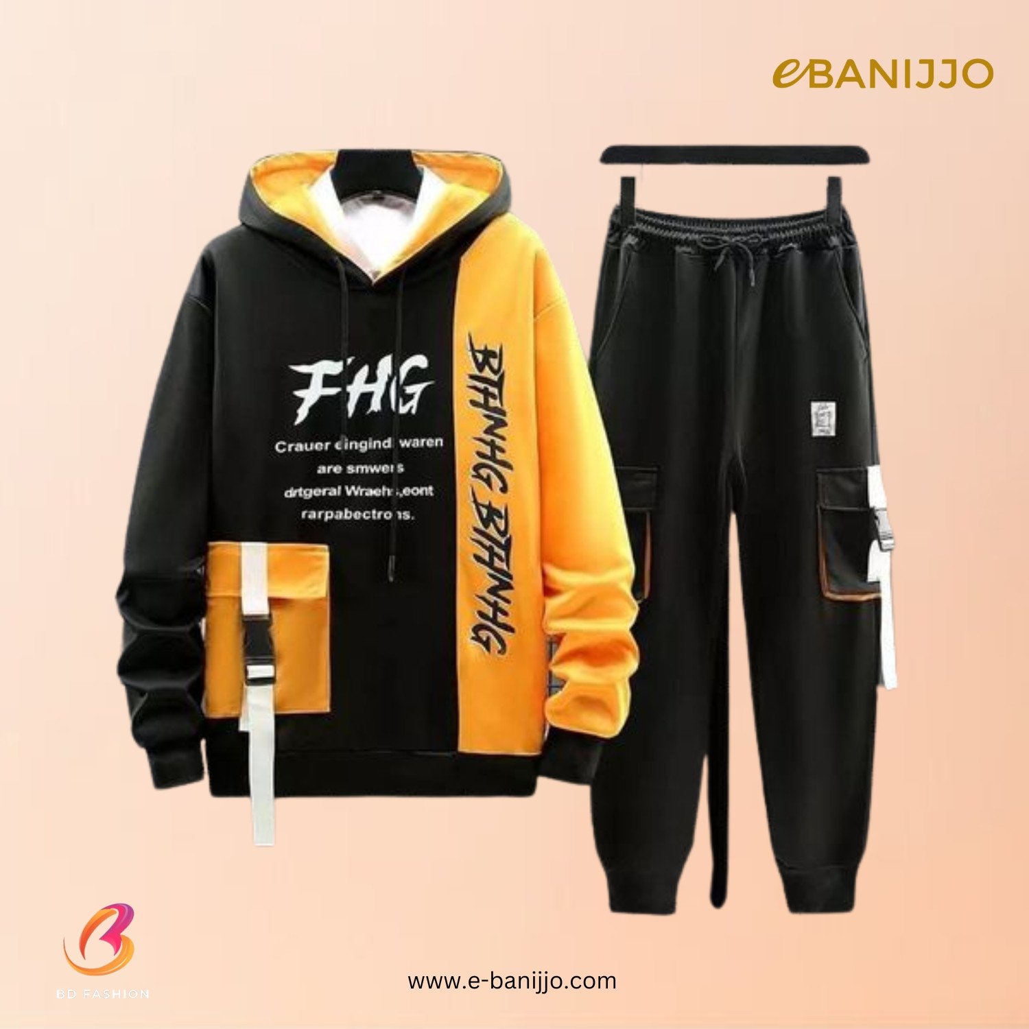 Hoodie and trouser combo set
