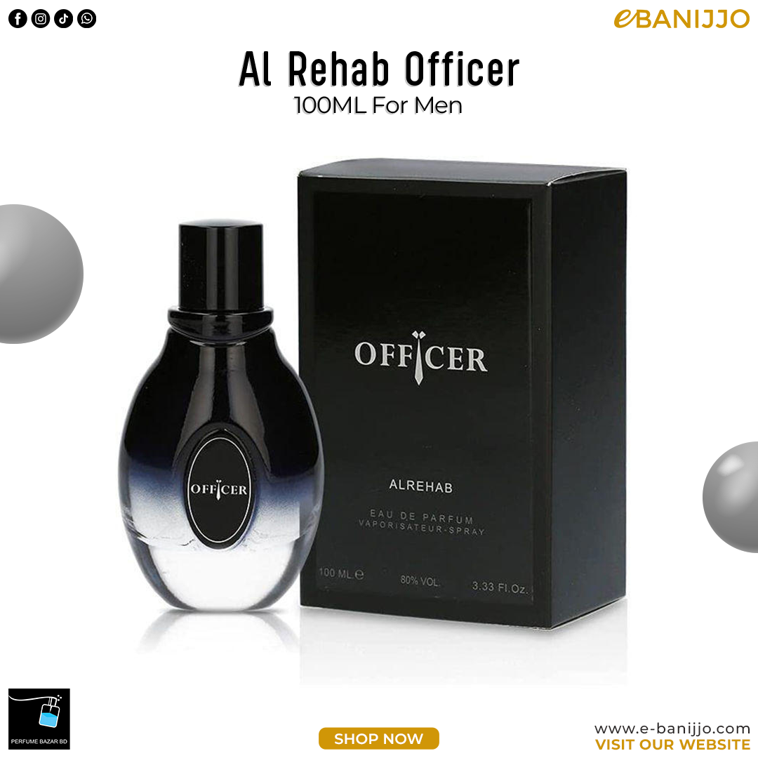 Al Rehab Officer EDP 100ML For Men