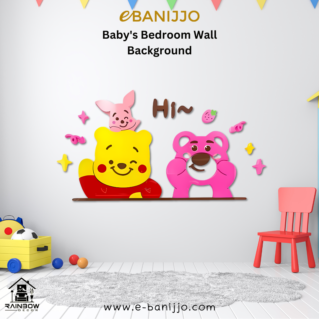 Baby's Bedroom Wall Background