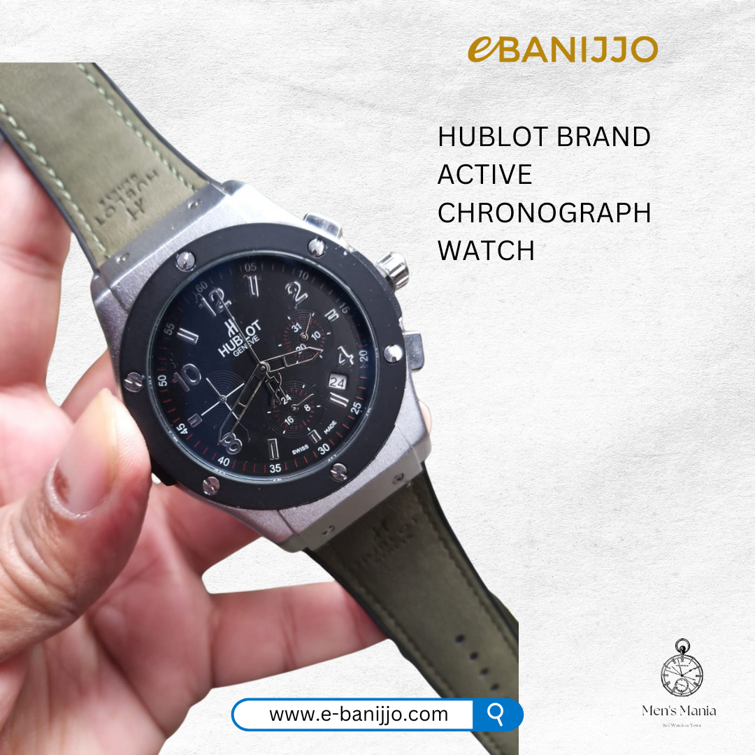 Hublot Brand Active Chronograph Watch