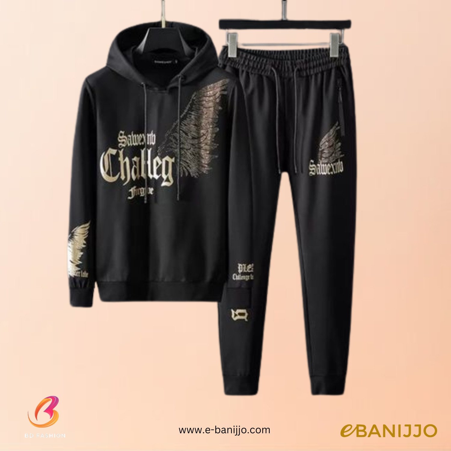 Hoodie and trouser combo set