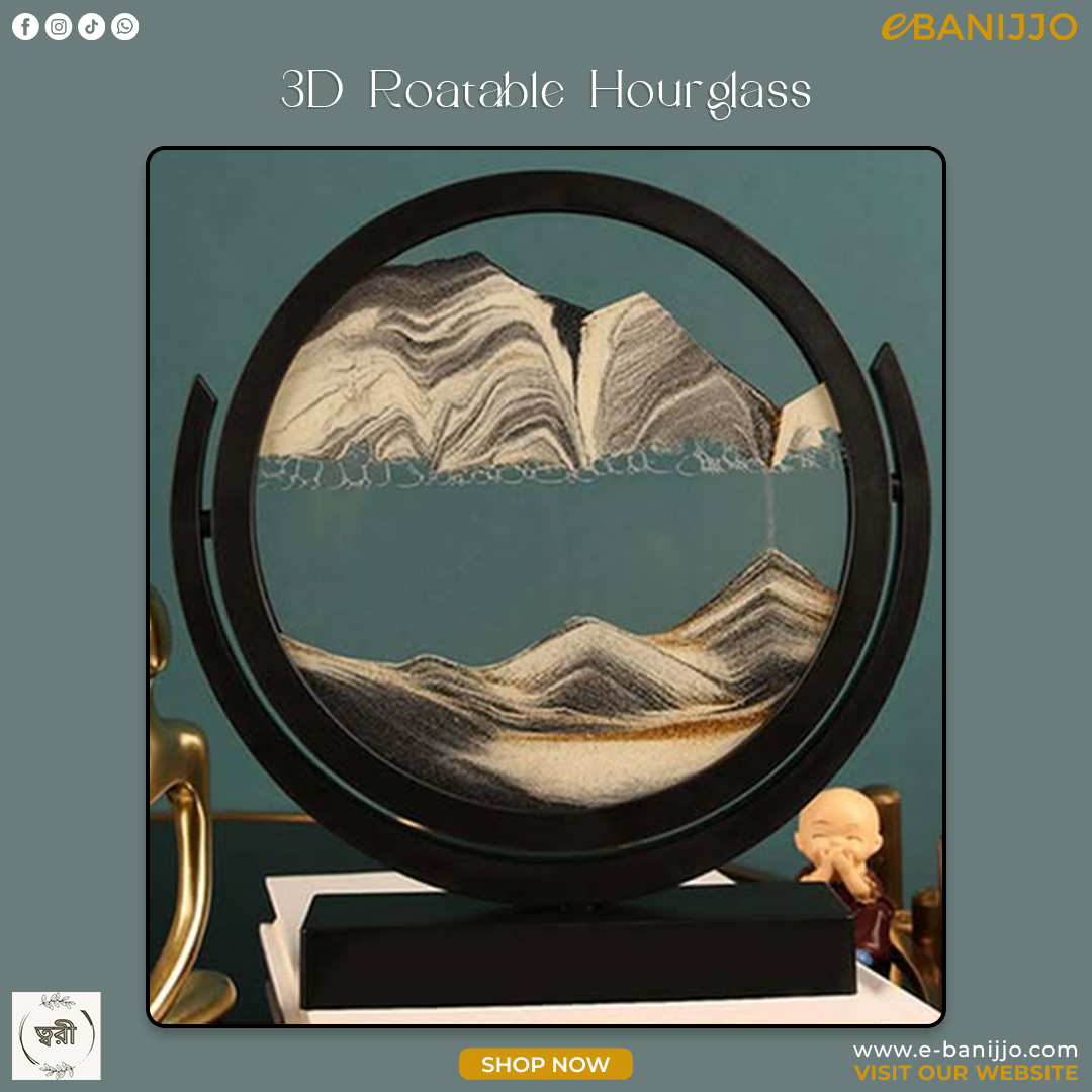 3D roatable hourglass