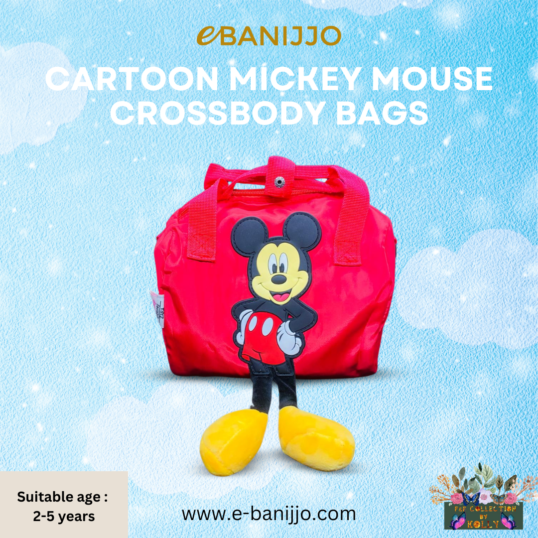 CARTOON MICKEY MOUSE CROSSBODY BAG