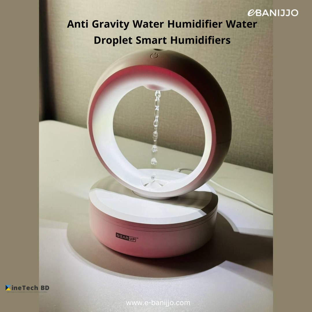 Anti Gravity Water Humidifier Water Droplet Smart Humidifiers (GH08)