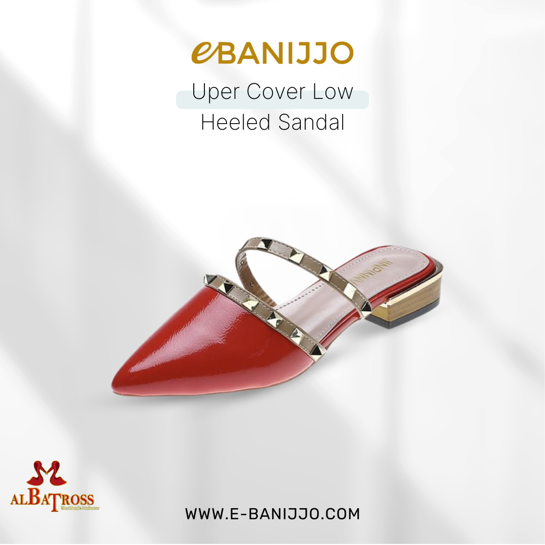 Uper Cover Low Heeled Sandal