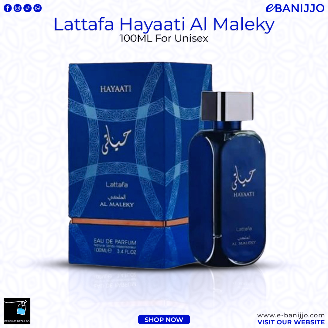 Lattafa Hayaati Al Maleky EDP 100ML For Unisex