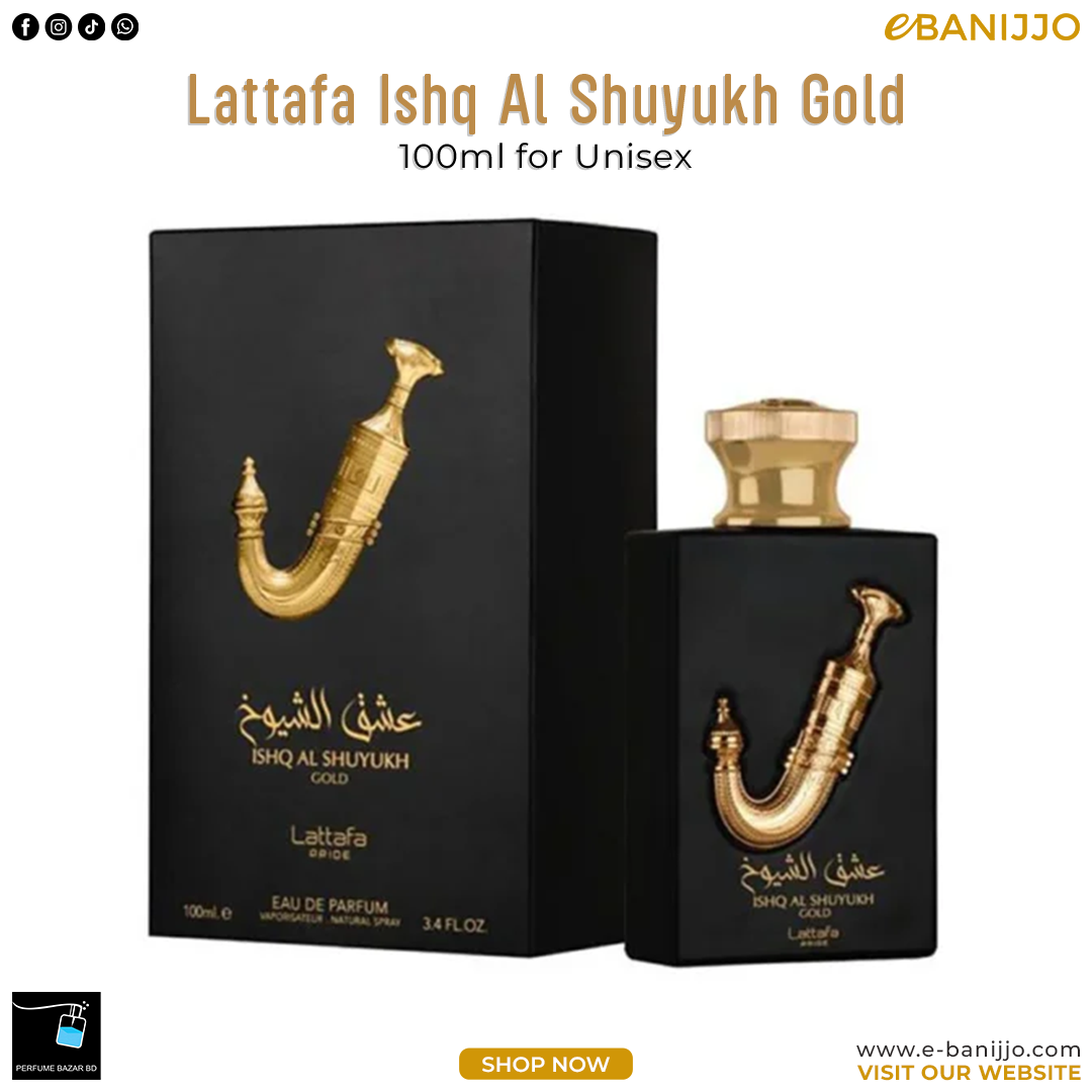 Lattafa Ishq Al Shuyukh Gold EDP 100ML For Unisex