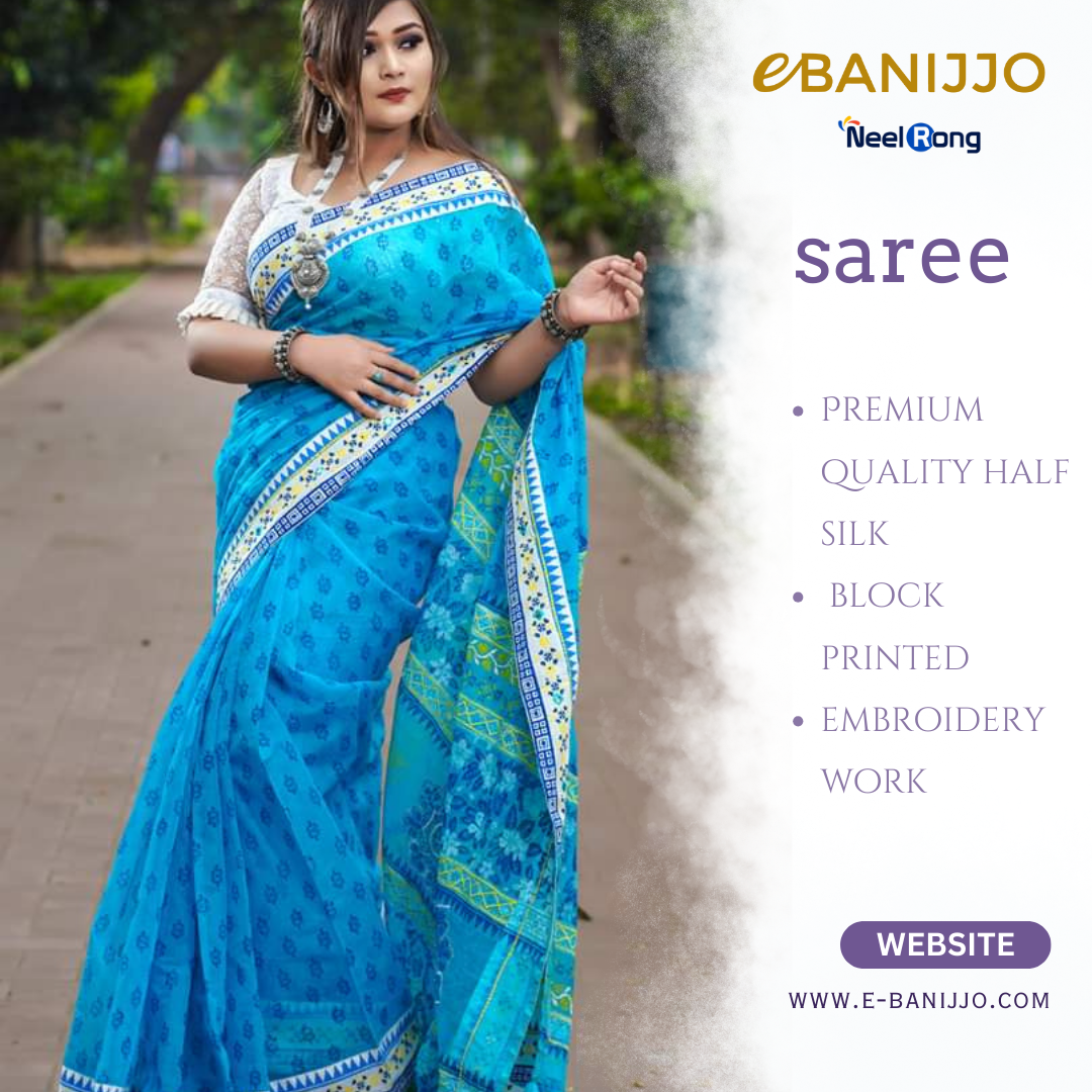 Premium half silk saree