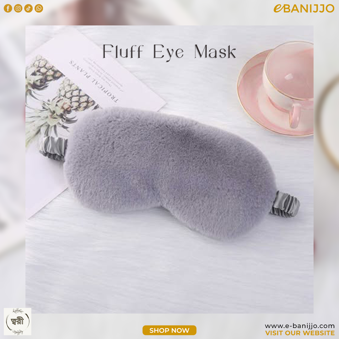 Fluff eye mask