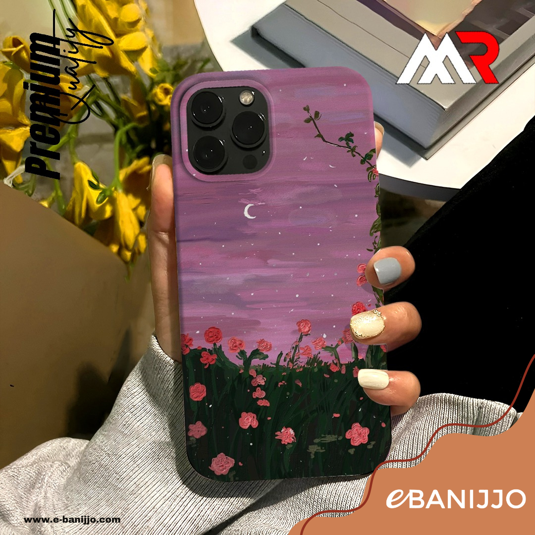 Soft transparent silicone phone case