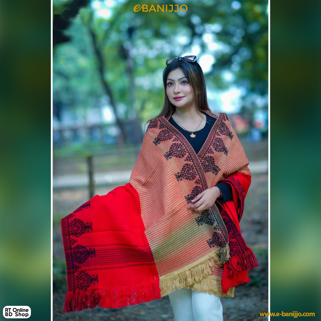 টাঙ্গাইলের ঐতিহ্যবাহী হাতে বুননকৃত উলের শাল-চাদর কালেকশন