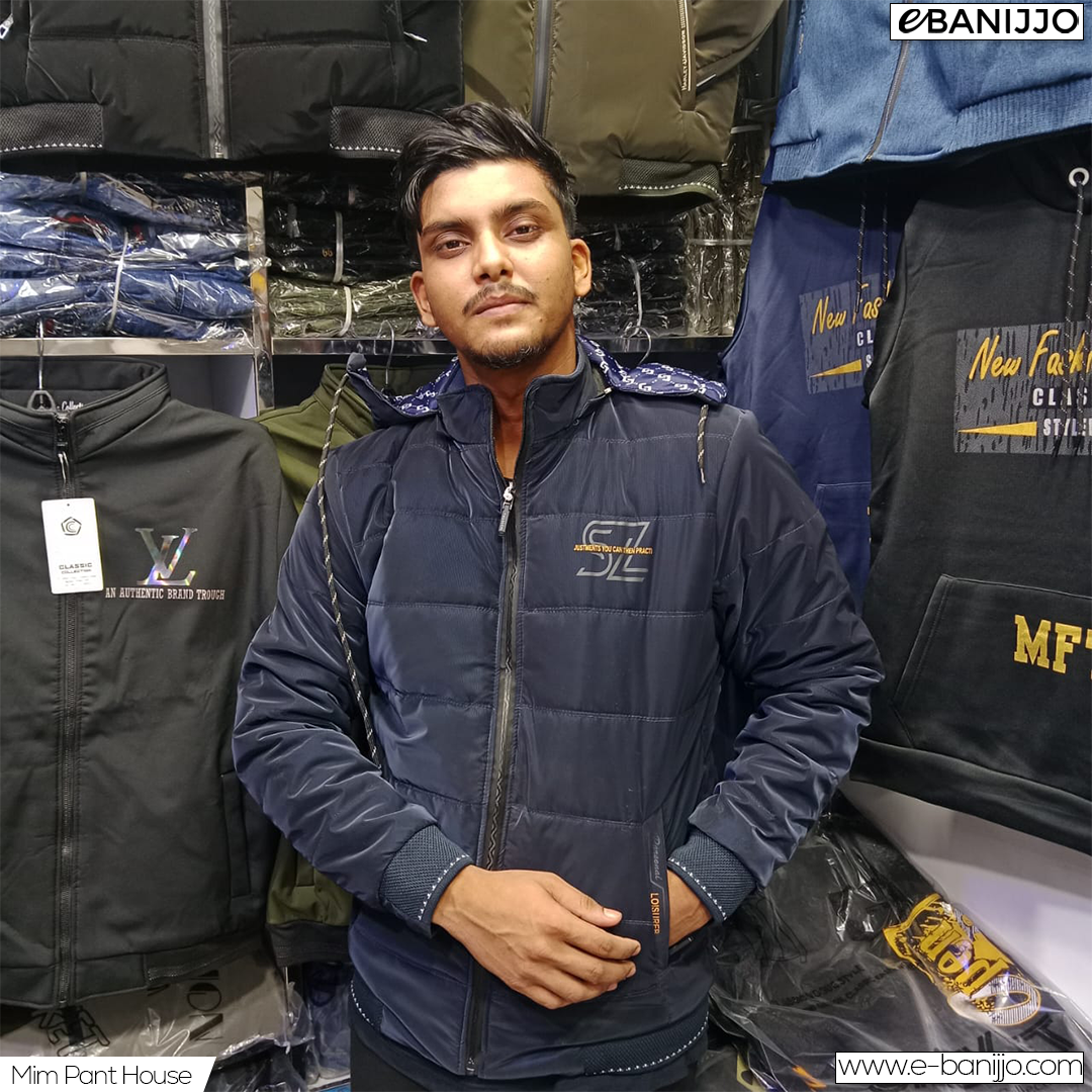 Men Solid Casual Jacket