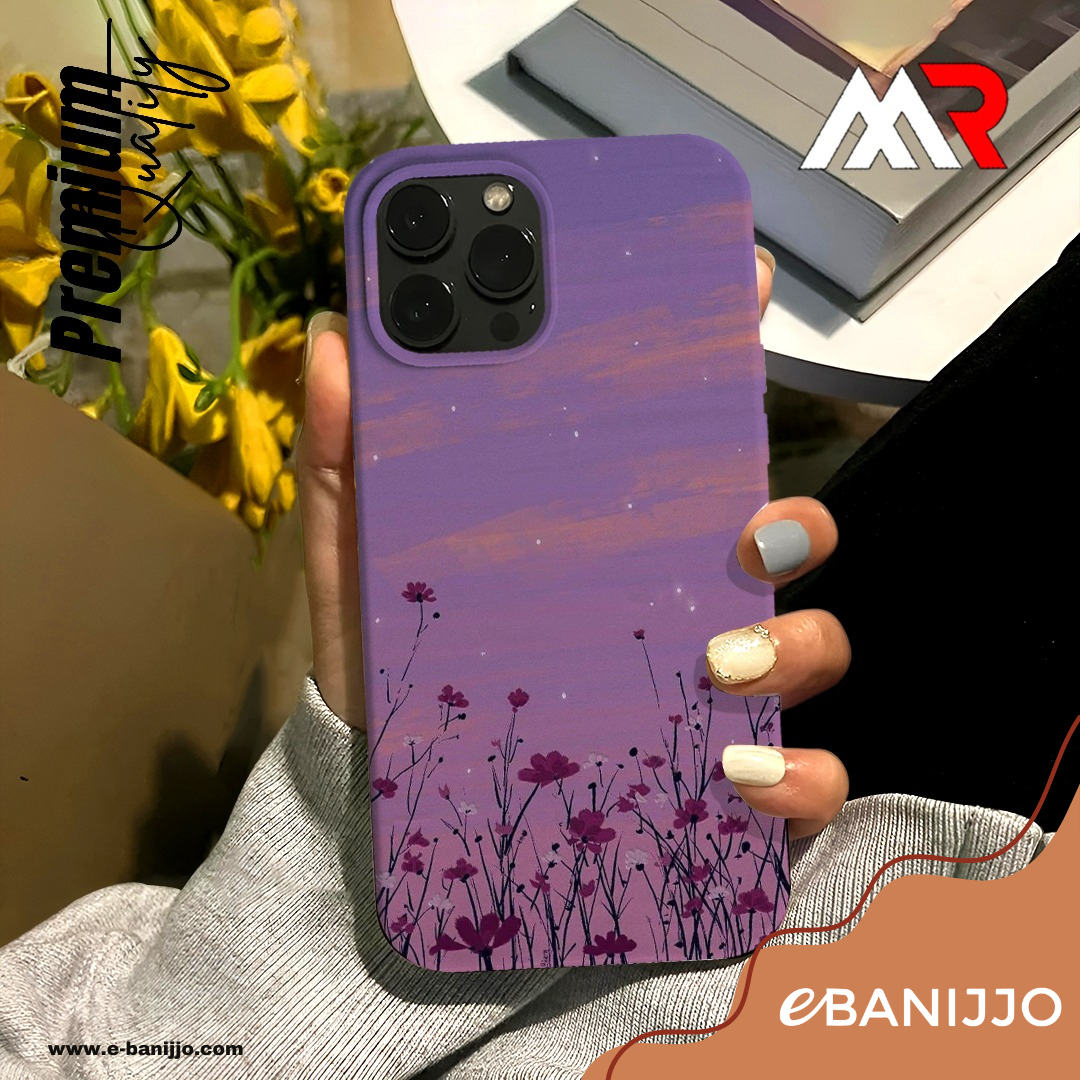 Soft transparent silicone phone case