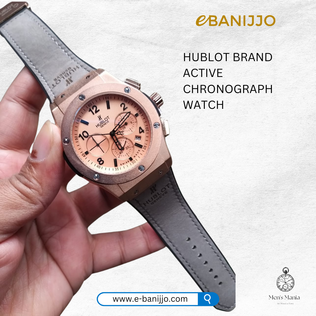 Hublot Brand Active Chronograph Watch