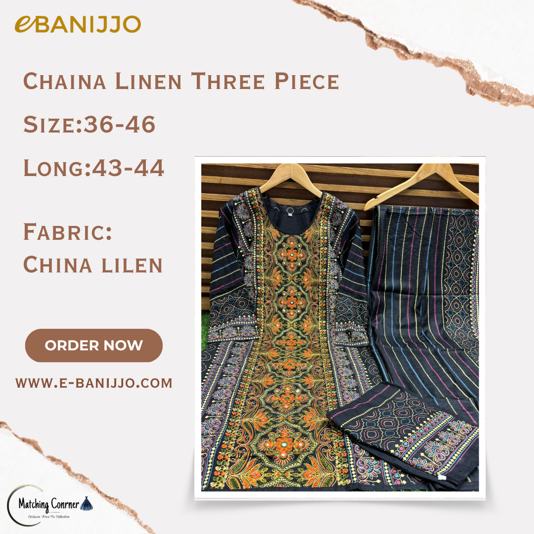 China Linen Three Piece