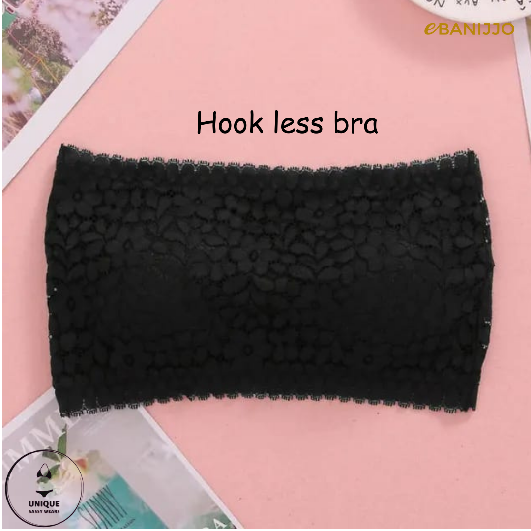 Hook less bra