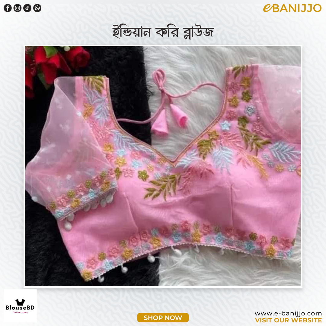 ইন্ডিয়ান করি ব্লাউজ