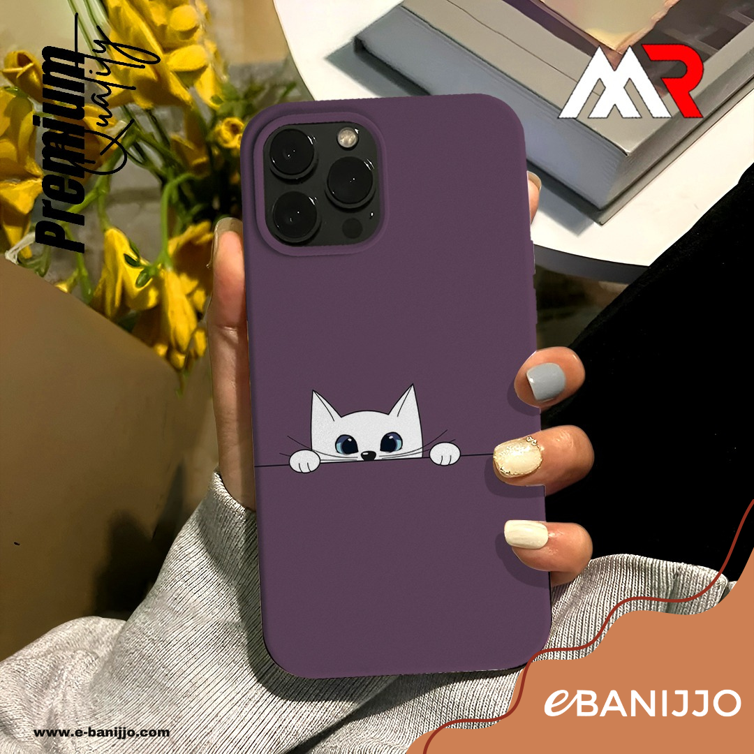Soft transparent silicone phone case