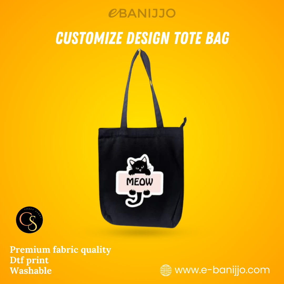 Customise Design Tote Bag