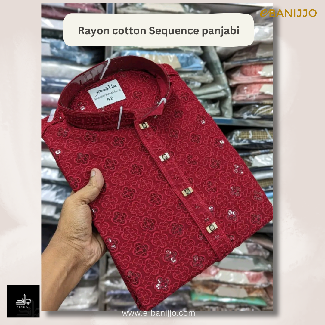 Rayon cotton Sequence Collection