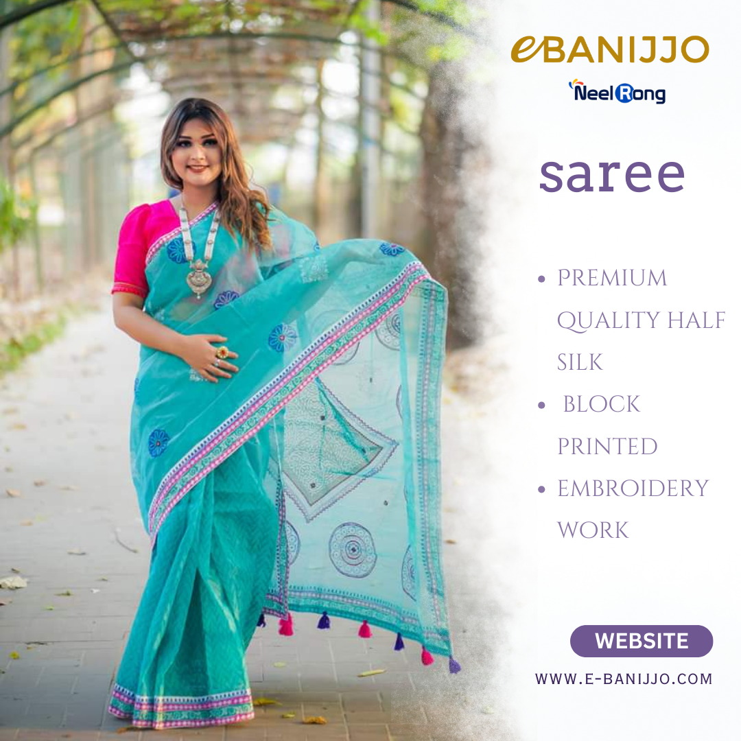 Premium half silk saree