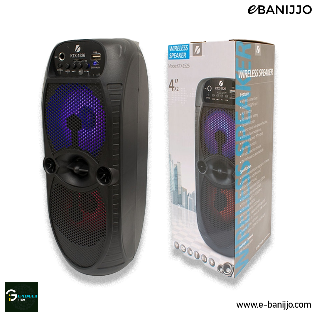 KTX 1526 Wireless Portable Bluetooth Speaker