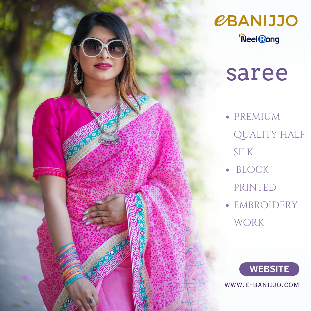 Premium half silk saree