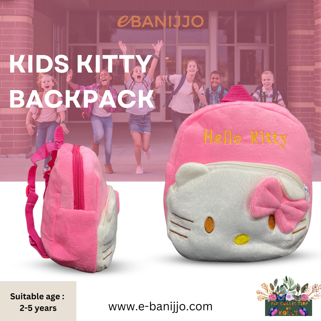 KIDS KITTY BACKPACK