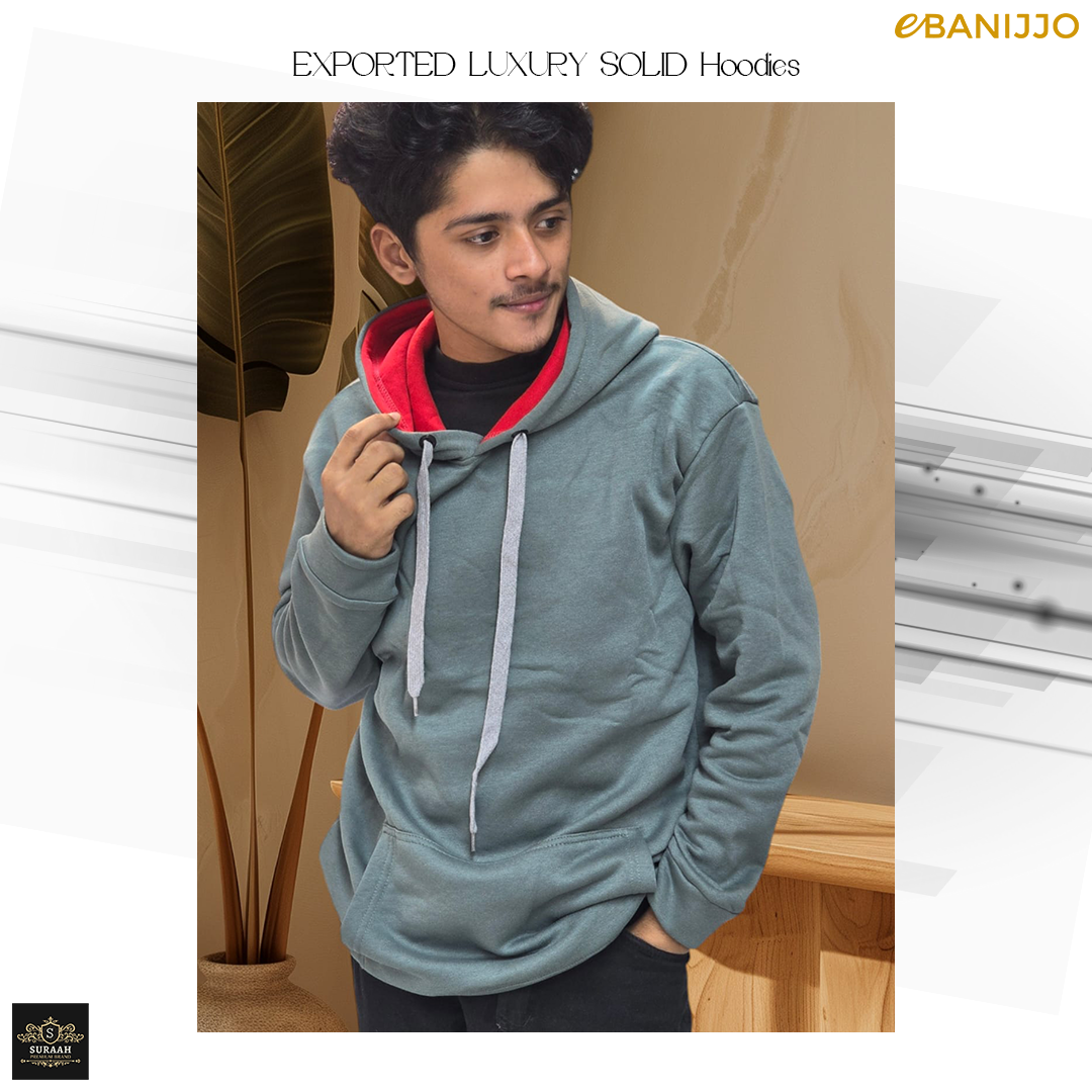 EXPORTED LUXURY SOLID Hoodies