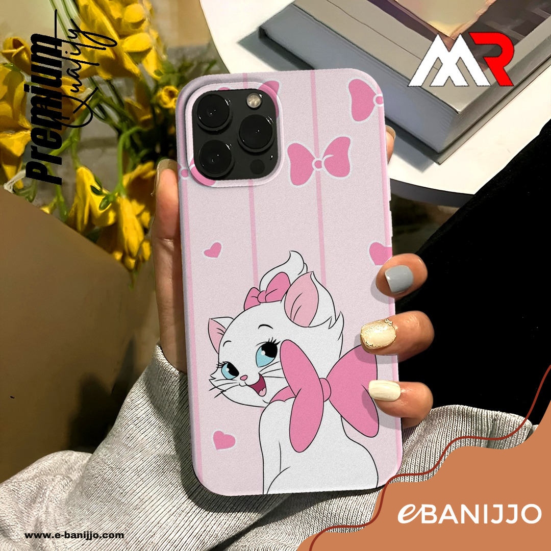 Soft transparent silicone phone case