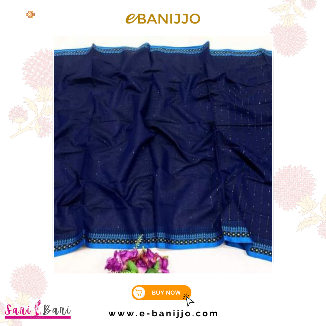 Half Silk Cumki Per Saree