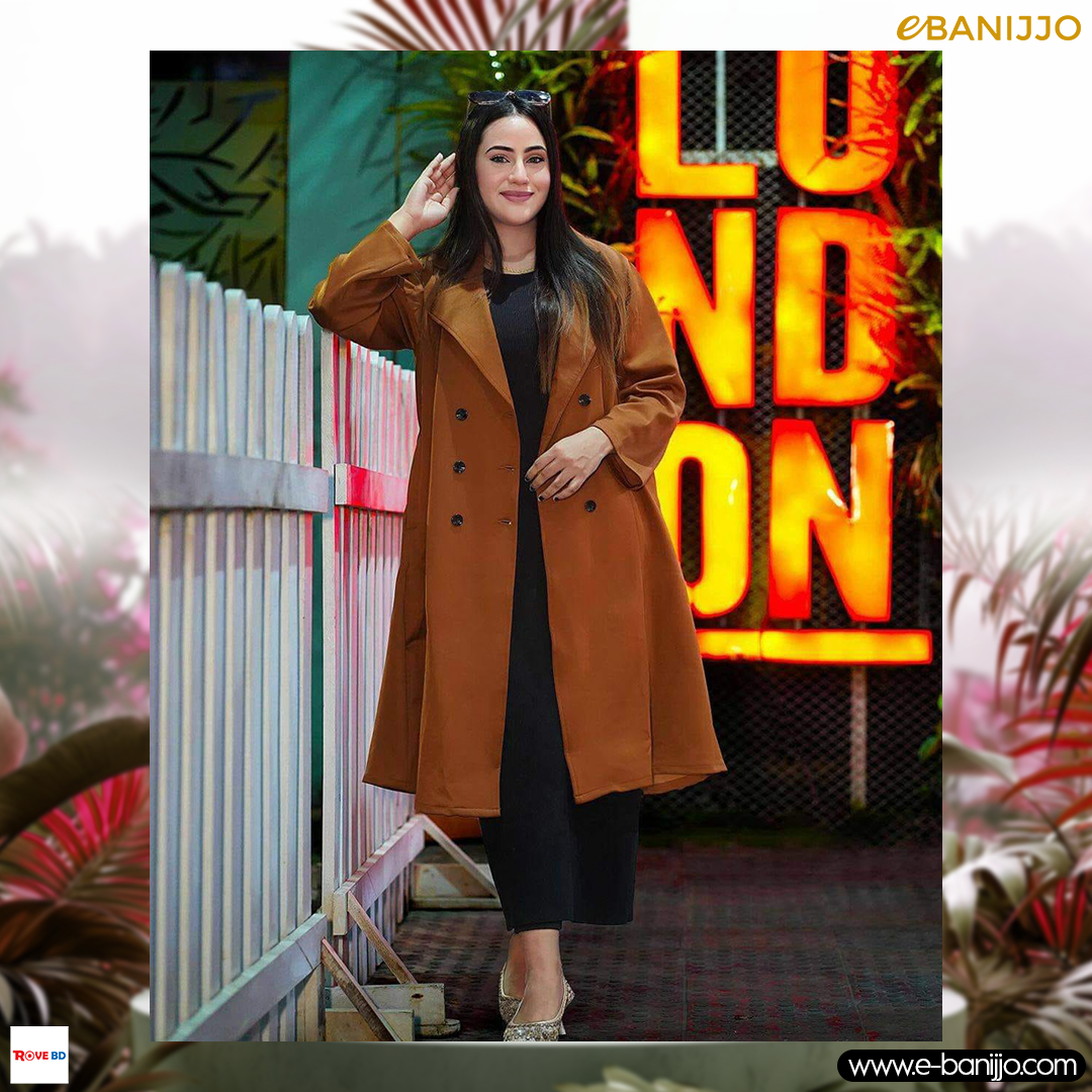 Ladies winter overcoat