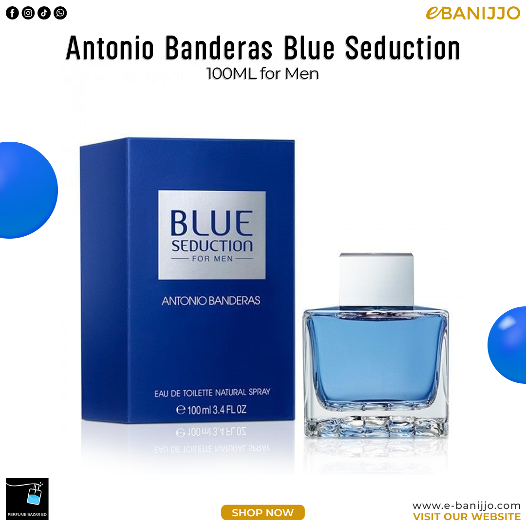 Antonio Banderas Blue Seduction EDT 100ML for Men
