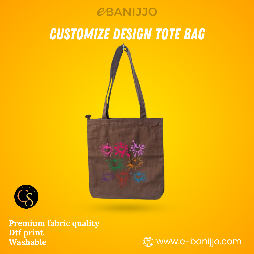 Customise Design Tote Bag
