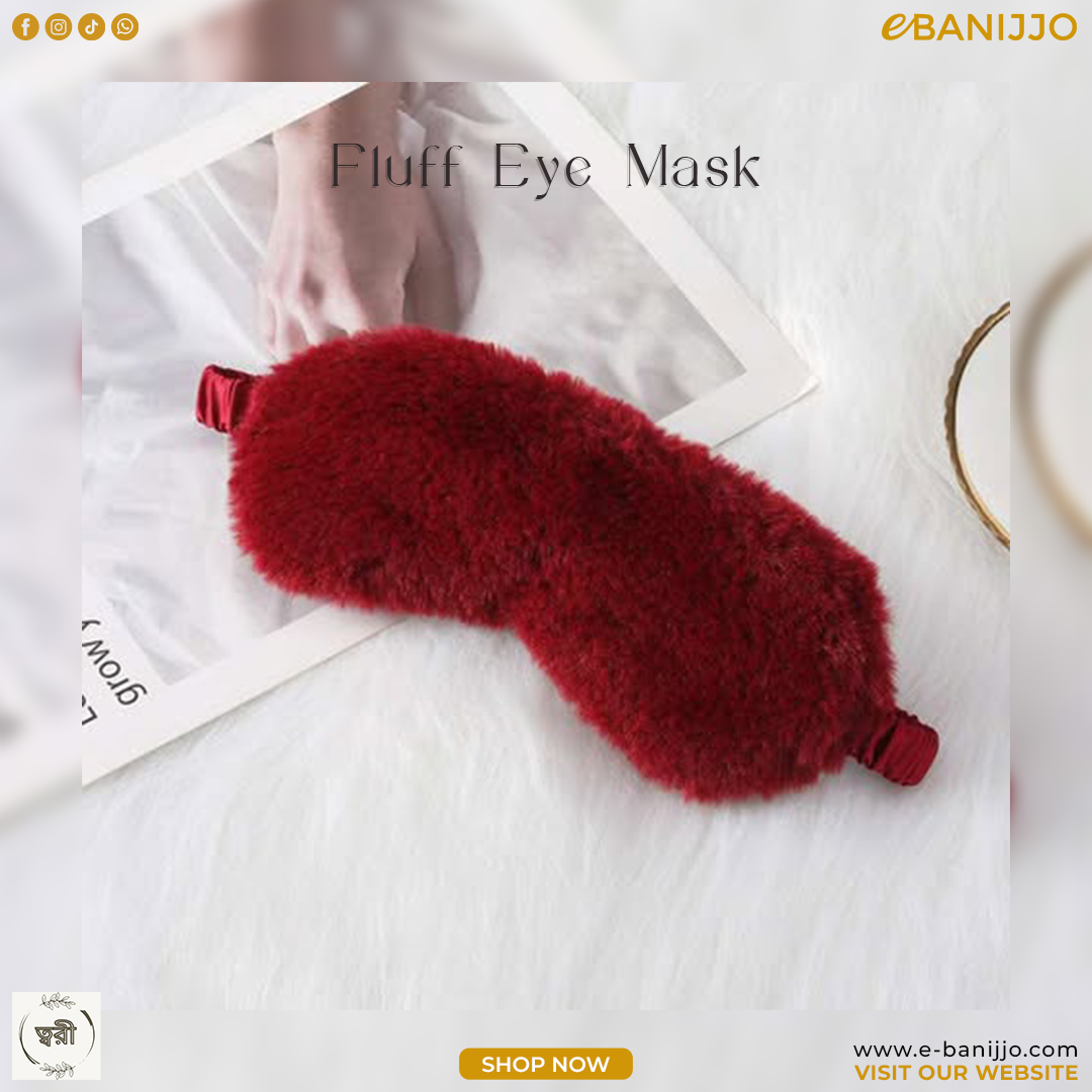 Fluff eye mask