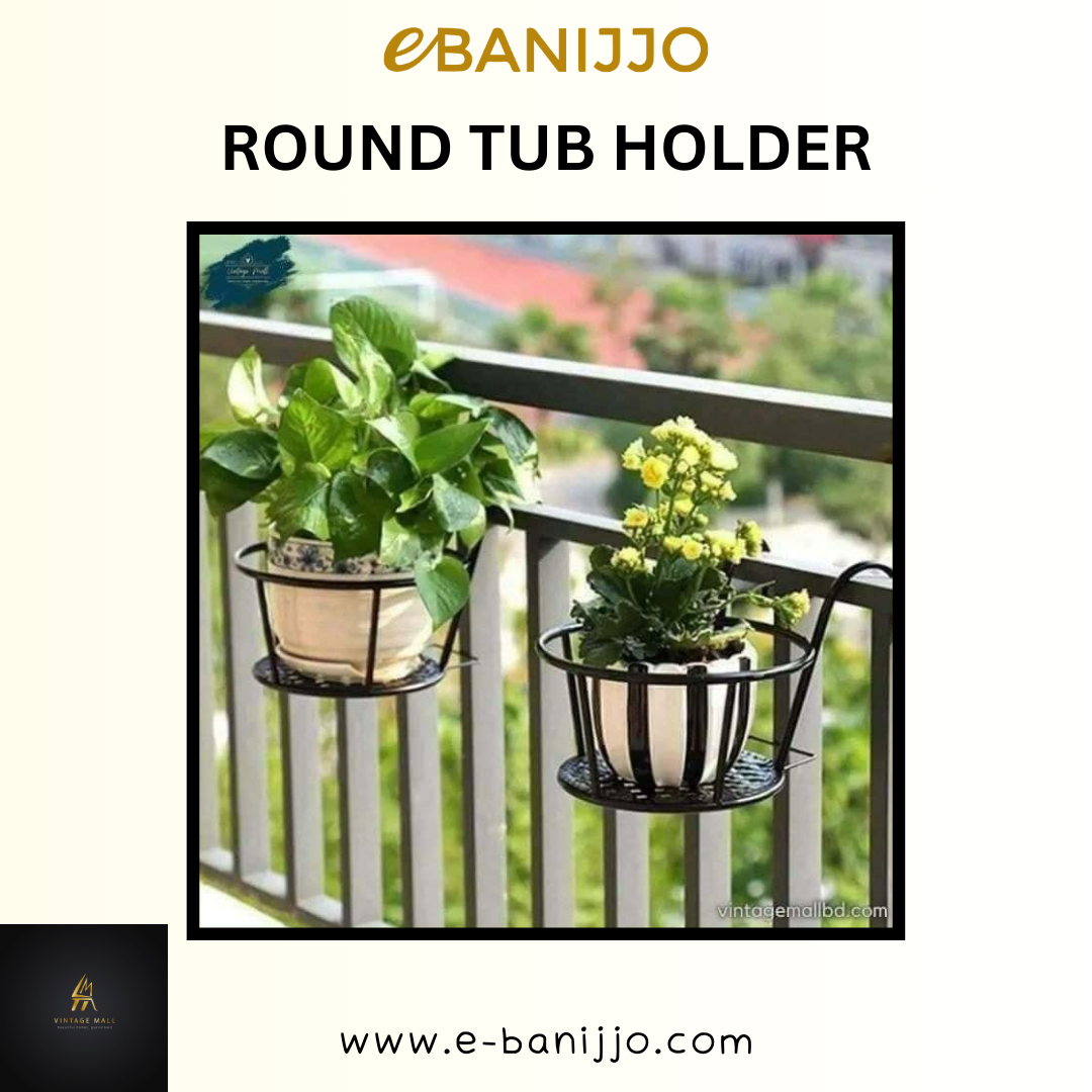 Round tub holder