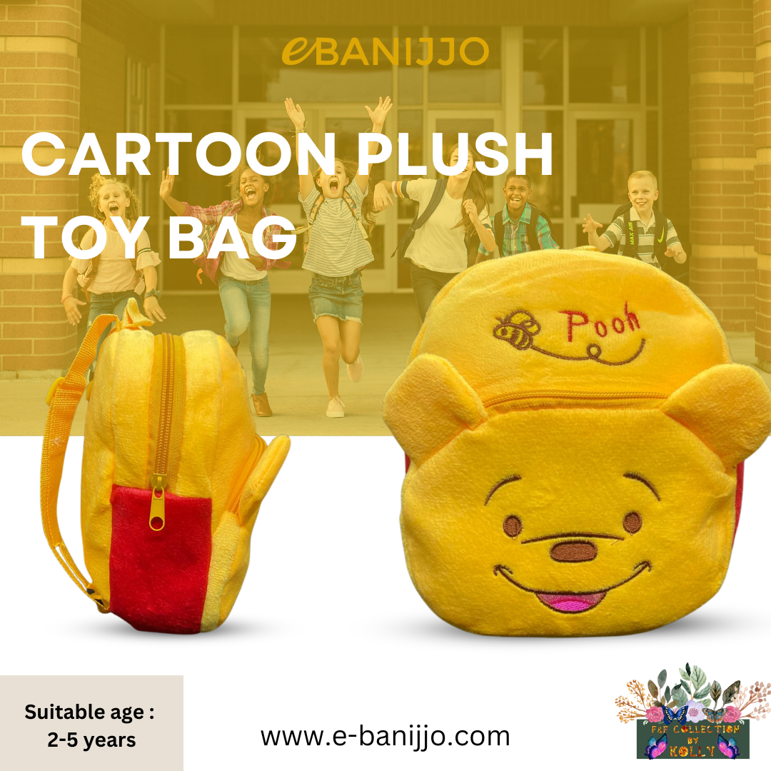 CARTOON PLUSH TOY BAG